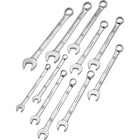 Dynamic Tools – Ensemble de clés à combinaison métriques, fini chromé miroir, 9 à 19 mm, 11 pièces-Comprend : 9, 10, 11, 12, 13, 14, 15, 16, 17, 18, 19 mm