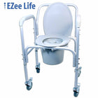 EZee Life - Siège d’aisance à roulettes (CH1020)-Dimensions du siège, long. x larg. : 16 x 14 (po)