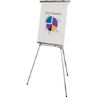 Staples – Chevalet Tri-Max double fonction, support pour tableau-papier, argent-Construction en aluminium argenté et entretoise pour une stabilité accrue