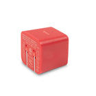 LOGiiX - Chargeur mural Power Cube Mini 20W PD (2022) - Rouge-Un seul port d'alimentation USB Type-C offre une charge rapide de 20 W