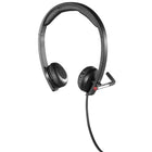 Logitech – Casque stéréo H650e 981-000518-Un câble plat et flexible qui ne s'emmêle pas afin que vous ne soyez jamais gêné lors d'un appel