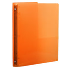 JAM PaperMD – Cartable à 3 anneaux Designders, 3/4 po, orange, 4/paquet-Paquet de 4