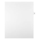Mark Maker – Onglets séparateurs juridiques blancs, 1/15 onglets, format lettre, sans trous, numéro 35, 25/paquet-Onglets séparateurs blancs, 1/15 onglets