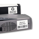 Avery 6578 Étiquettes d'identification durables blanches, laser, 2-5/8" x 2", 750/pqt-Les étiquettes résistent à l'humidité, aux températures extrêmes, aux solvants, au frottement, au déchirement et au maculage.