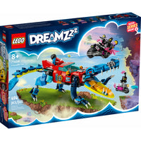 LEGO - DREAMZzz La Voiture Crocodile - 494 pièces-Jeu de construction imaginatif pour les enfants de 8 ans et plus