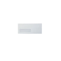 Enveloppes d’affaires de sécurité Supremex avec fenêtre, doublure teintée grise, no 10, 4 1/8 x 9 1/2 po, blanches, paquet de 500-Enveloppes de sécurité, usage commercial