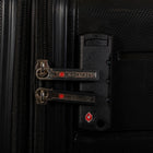 Air Canada - Valise rigide à roulettes pivotantes de 24 po Optimum Collection - Noir-Sangle de compression intérieure