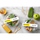 Avery Étiquette enveloppante durable, blanc, 9 3/4 po x 1 1/4 po, paq./40 (22845)-Une solution d'étiquette souple qui se moule aux surfaces incurvées pour une application lisse 