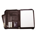Ashlin® – Étui range-tout professionnel AUGUSTIN pour tablette/documents à fermeture à glissière, brun (P8339-18-02)-Poche intérieure pleine largeur à fermeture à glissière, avec poche à gousset pour documents