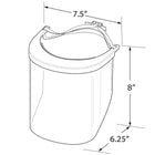 Masque facial de qualité supérieure Azar Displays avec protection à 180 degrés - paquet de 4-4