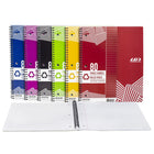 Louis Garneau - Cahier de notes spiralé - 80 pages-Couverture en plastique