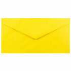 JAM Paper - Enveloppes colourées Monarch - 3,875 x 7,5 - Jaune recyclé - Paquet de 50-Couleur jaune