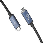 j5Create - JUC29L08 Câble USB Type-C 40 Gbit/s 240 W - Noir/Gris -Prend en charge la charge jusqu'à 48 V/5 A 240 W pour tous les appareils USB-C®, y compris les téléphones, tablettes et ordinateurs portables