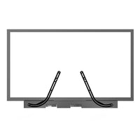 Kanto – Support universel pour barre sonore SB100, compatible avec les téléviseurs et supports conformes VESA-Le SB100 est conçu pour convenir à presque tout téléviseur à écran plat à conformité VESA