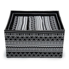 Paniers de rangement à zigzags, noir, blanc66856DF-3