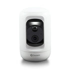 Caméra panoramique et inclinaison intérieure Swann 1080p Gen 2 avec carte Micro SD de 32 Go-Utilisez les commandes vocales via l'Assistant Google et Chromecast pour diffuser la vidéo de vos caméras de sécurité sur votre téléviseur