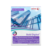 Papier d’impression certifié FSC Bold Digital de Xerox, 24 lb, 8,5 po x 11 po, blanc, 500 feuilles (3R11540)-Papier non revêtu haute performance