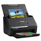 Epson - Numériseur de photos couleur sans fil FastFoto FF-680W-Prise en charge de la taille du document : A4, US letter, légal, A3 (plié avec Carrier Sheet)