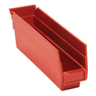 Integrated Plastics, Bacs Pour Tablette, 2-3/4po La X 4po H X 11-5/8po P, Rouge, Capacité 30 Lb, paquet de 36-Capacité 30 lb