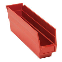 Integrated Plastics, Bacs Pour Tablette, 2-3/4po La X 4po H X 11-5/8po P, Rouge, Capacité 30 Lb, paquet de 36-Capacité 30 lb