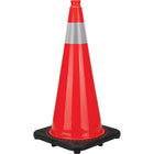 SCN Industrial - Cône De Signalisation De Première Qualité, 28po, Orange, Bande(S) Réfléchissante(S) 4po, paquet de 4-Couleur Orange