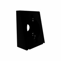 CTA Digital Premium Double VESA Wedge et Prise/PoE Couvert pour Tablettes aux normes VESA 75 x 75 et 100 x 100 - Noir-Il peut être monté sur des murs ou des dessus de table