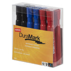 Staples - Marqueurs permanents − Pointe biseautée − Couleurs assorties − Paquet de 12-La pointe biseautée permet de tracer des traits minces ou larges  