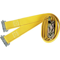 Kinedyne - Tendeurs D'Arrimage Logistique, Rochet, 2po La X 12' Lo, Charge D'Utilisation 1000 Lb (454 Kg), paquet de 5-Longueur 12'