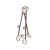 Chevalet en fer Futech E002, 37 "x 14" x 17, cuivreer-Hauteur totale: 37 "H