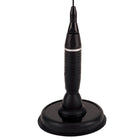 Cobra - Antenne BP 42 po à montage magnétique noire-Composants en laiton chrome noir non corrosif
