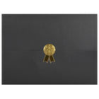 St. James - Porte-certificats/porte-documents - Sceau d'or avec ruban d'or - noir - paquet de 5-Ajoutez une touche d'élégance, de cérémonie et de sincérité à l'attribution de reconnaissance