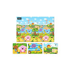 Baby Care – Tapis de jeu, Pingko & Friends-Les tapis de jeu Baby Care mesurent 72,8 po x 49,2 po avec une épaisseur de 0,4 po