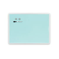 Quartet - Tableau coloré effaçable à sec, 17 po x 23 po, assortis-Tableau blanc en acier, idéal pour une utilisation occasionnelle dans les petits bureaux ou les bureaux à domicile