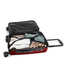 Bugatti -  Nashville -Bagage de cabine rigide de 21 -5 po - Rouge-Coque rigide, légère et résistante fait de plastique recyclé à 100%