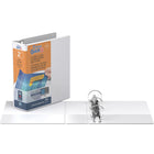 QuickFit Reliure View Junior robuste, format 8,5 po x 5,5 po, anneaux ronds, paquet de 6 ( Blanc, 2 po)-2 po