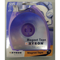 Xyron Xsdt002 Dévidoir de ruban magnétique 0,75" x 25'-Le distributeur autonome comprend un bord tranchant