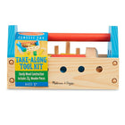 Trousse d'outils à emporter Melissa & Doug-Comprend des clous en bois, des vis, des écrous et des boulons