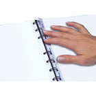 Livre de notes MiracleBind Collection Or de Blueline - 9-1/4 x 7-1/4po - Noir - 116 Pages-Reliure spirale double