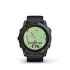 Garmin - Epix Pro Sapphire Edition - 51mm Titane DLC gris carbone avec bracelet noir-NOUVEAU score d'endurance : mesurez votre capacité à soutenir des efforts prolongés et combinez les données d'entraînement de toutes vos activités sportives pour vous aider à comprendre l'impact de l'entraînement sur votre endurance globale. Cette mesure dynamique utilise votre VO2 max, vos charges d'entraînement à court/long terme et d'autres facteurs pour évaluer vos progrès physiques au-delà de la seule VO2 max