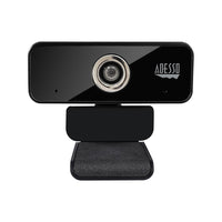 Adesso - Webcam Adesso CyberTrack 6S 4K Ultra HD USB avec mise au point manuelle et double microphone intégré-Résolution vidéo 4K Ultra HD