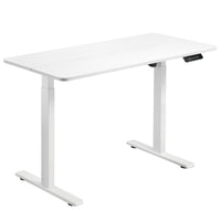 Ezywork - Bureau assis-debout électrique - 48" x 24" - Blanc-Réglage de la mémoire à trois positions
