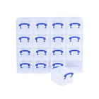 Really Useful Boxes - Organiseur de 16 boîtes de 0,3 l chacune, transparent-Cet organiseur de rangement est idéal pour la maison et le bureau