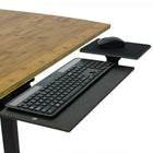 Uncaged Ergonomics - Plateau à clavier coulissable réglable à angle négatif et support de souris inclinable (KT1)-Soulage la tension dans les poignets grâce au réglage de l'angle.