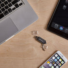 Verbatim - Clé USB double Store 'n' Go USB 3.2 Gen 1 de 128 Go pour appareils Apple Lightning - Graphite-Capacité: 128 Go