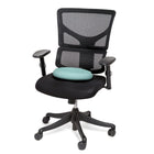 Bouncyband Coussin sensoriel Big Wiggle Seat, Argent-Améliore la posture