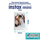 FujiFilm - Appareil instantané Instax Mini 12 - Blanc argile-Impressions de haute qualité de format carte de crédit