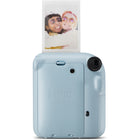 FujiFilm - Appareil instantané Instax Mini 12 - Bleu pastel-Il suffit de tourner l'objectif pour allumer et éteindre l'appareil