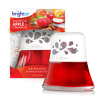 Bright AirMD ® Purificateur dâ€™air à huile parfumée, parfum Pomme Macintosh et cannelle-Une solution naturelle, sécuritaire et écologique aux vaporisateurs et aux chauffe-huile