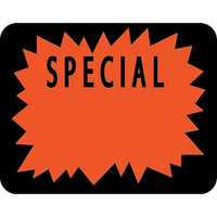 Autocollant «Special», 1 3/6 po x 1 1/2 po, 1000/rouleau-Papier adhésif