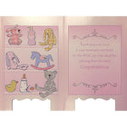 Rosedale – Cartes de souhaits et enveloppes, Baby Daughter, doré, 5 1/2 x 8 po, 6/paquet (19672)-Cartes de souhaits de qualité comparable à celles qu’on retrouve dans un magasin spécialisé